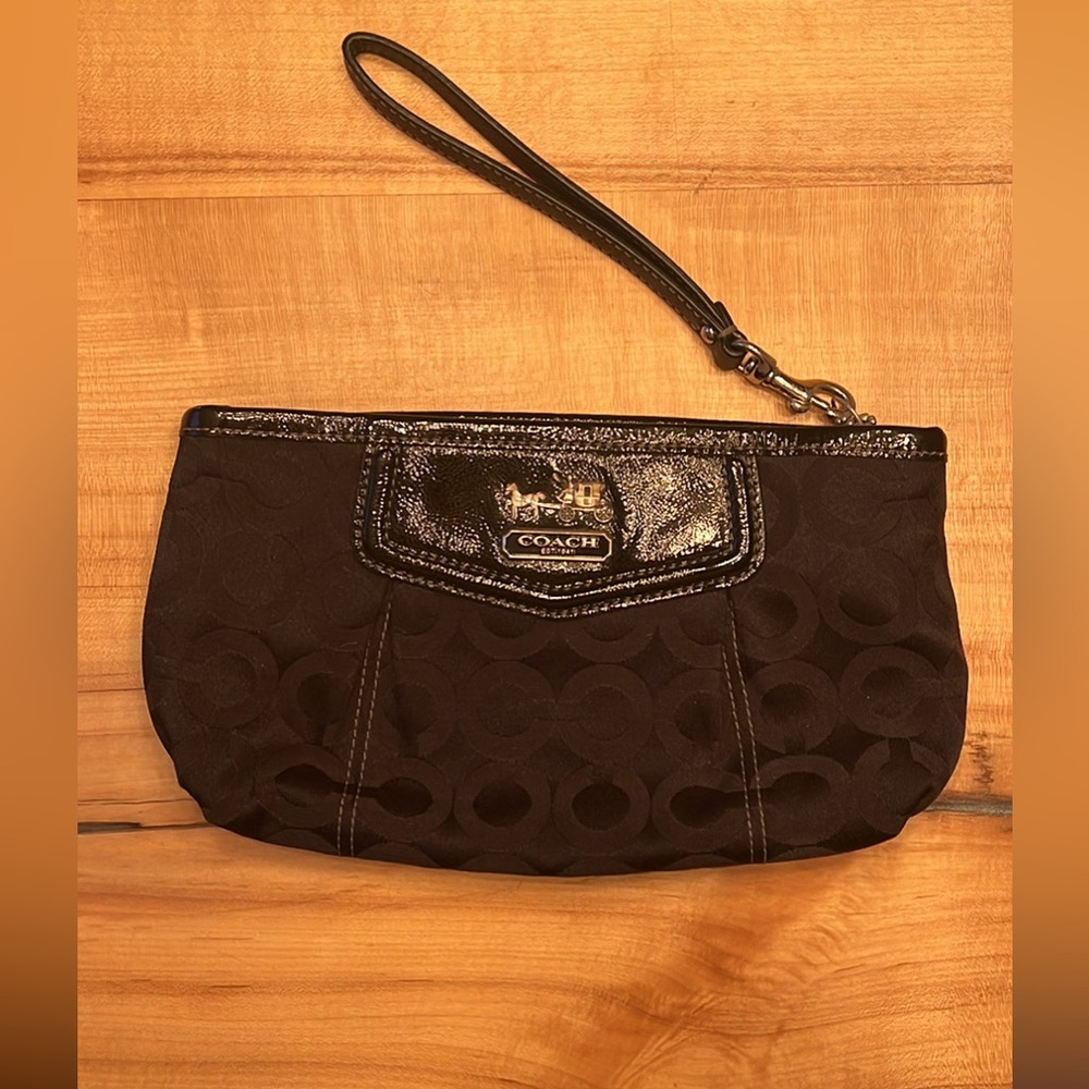 Coach Wristlet black